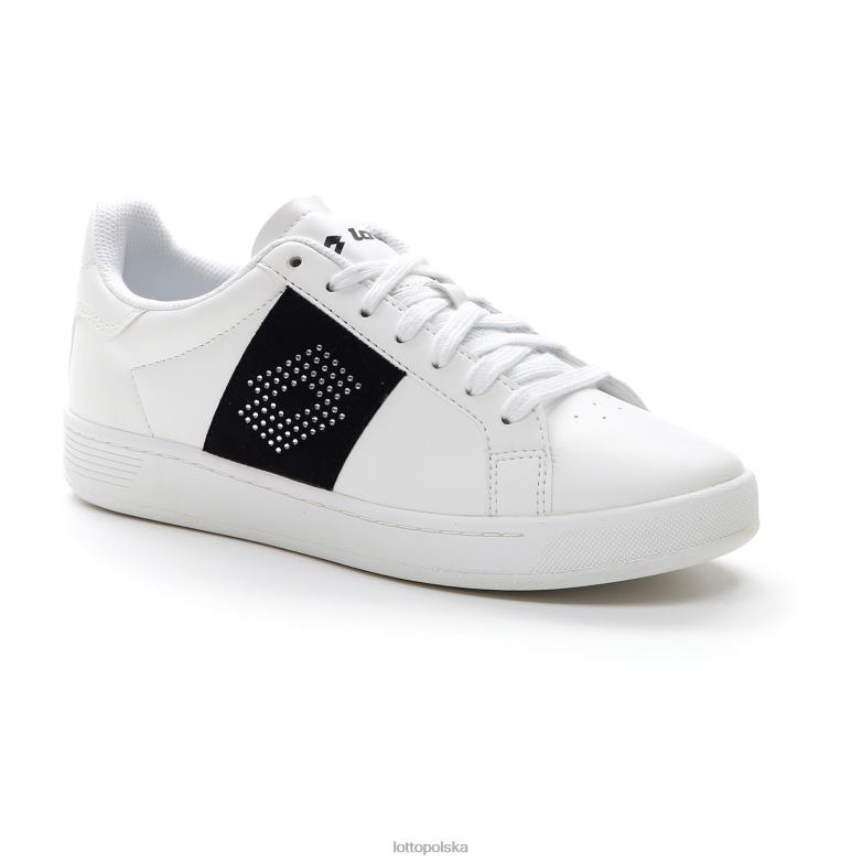 Lotto Polska - Lotto kobieta wszystko białe/całe czarne 1973 evo iv diamenty w buty R4DBZ722