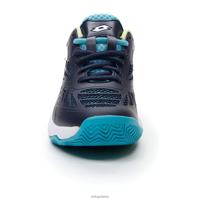 Lotto Polska Buty - Lotto kobieta granatowy/cały biały/niebieski superrapida 200 ii prt w buty R4DBZ781