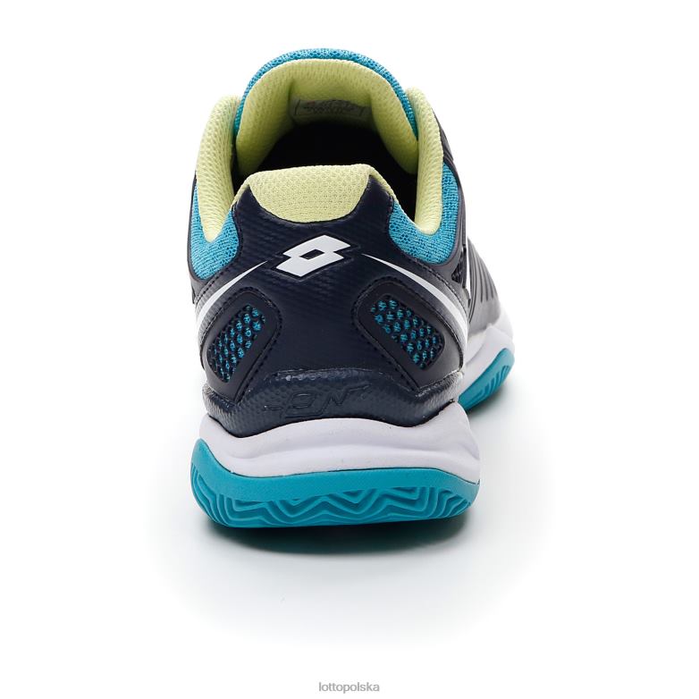 Lotto Polska Buty - Lotto kobieta granatowy/cały biały/niebieski superrapida 200 ii prt w buty R4DBZ781