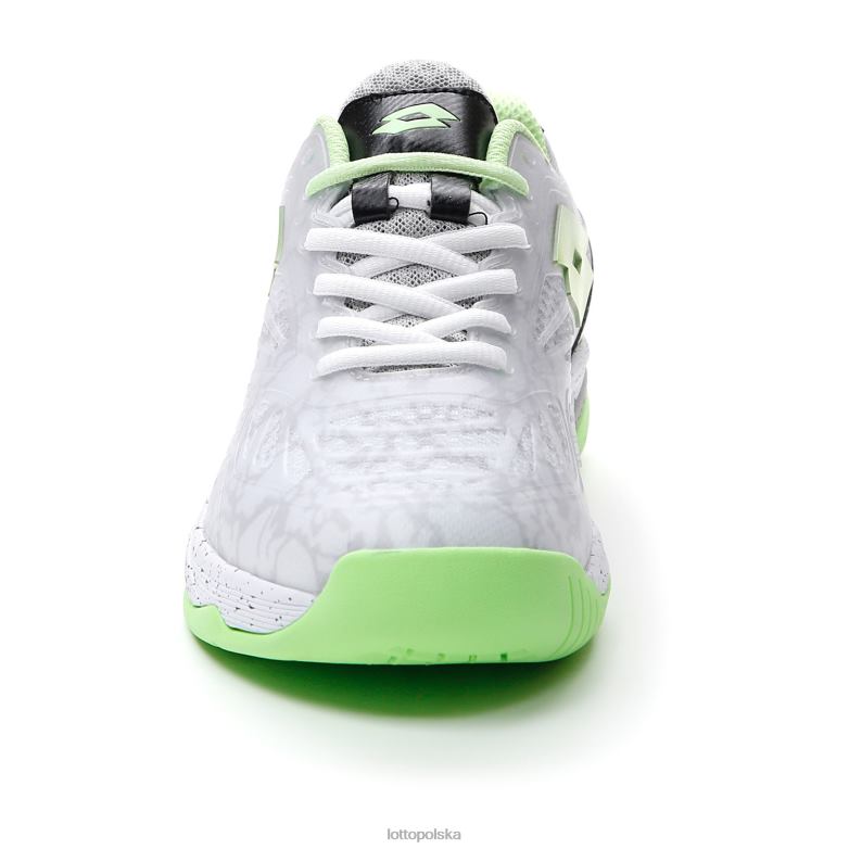 Lotto Polska Buty - Lotto kobieta wszystkie białe/zielone jabłka neo superrapida 200 iii w buty R4DBZ778