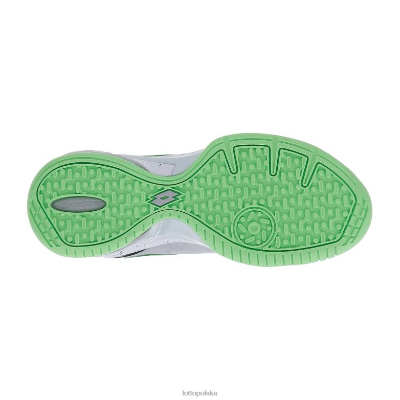 Lotto Polska Buty - Lotto kobieta wszystkie białe/zielone jabłka neo superrapida 200 iii w buty R4DBZ778