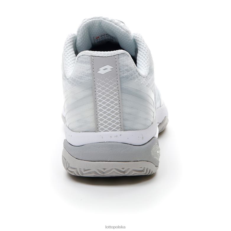 Lotto Polska - Lotto kobieta cały biały/srebrny metal 2 mirage 300 cly w buty R4DBZ755
