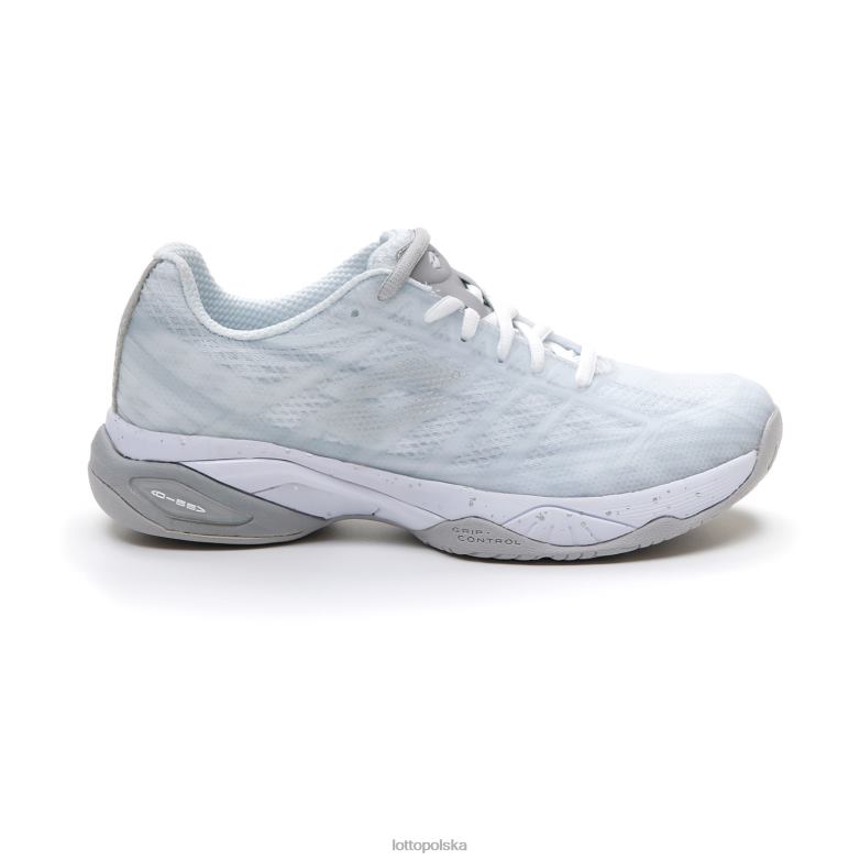 Lotto Polska - Lotto kobieta cały biały/srebrny metal 2 mirage 300 spd w buty R4DBZ757