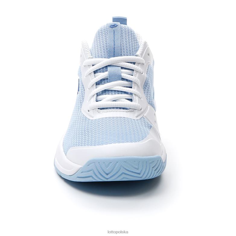 Lotto Polska - Lotto kobieta przewiewny niebieski/pacyficzny błękit/cały biały mirage 600 alr w buty R4DBZ773