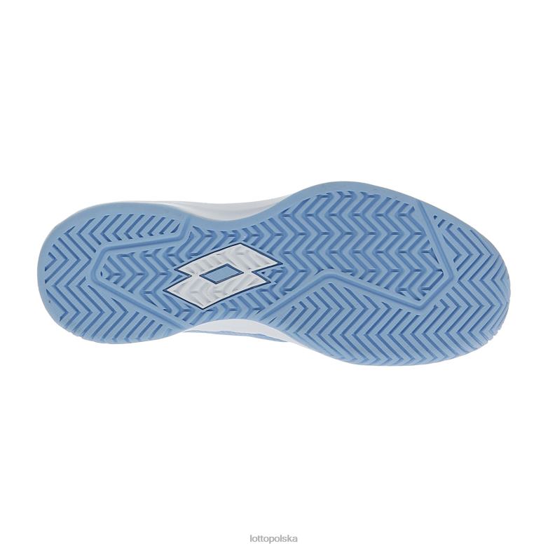 Lotto Polska - Lotto kobieta przewiewny niebieski/pacyficzny błękit/cały biały mirage 600 alr w buty R4DBZ773