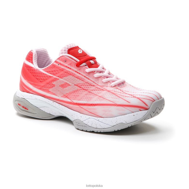 Lotto Polska - Lotto kobieta różowa wiśnia/cały biały/czerwony mak mirage 300 spd w buty R4DBZ775