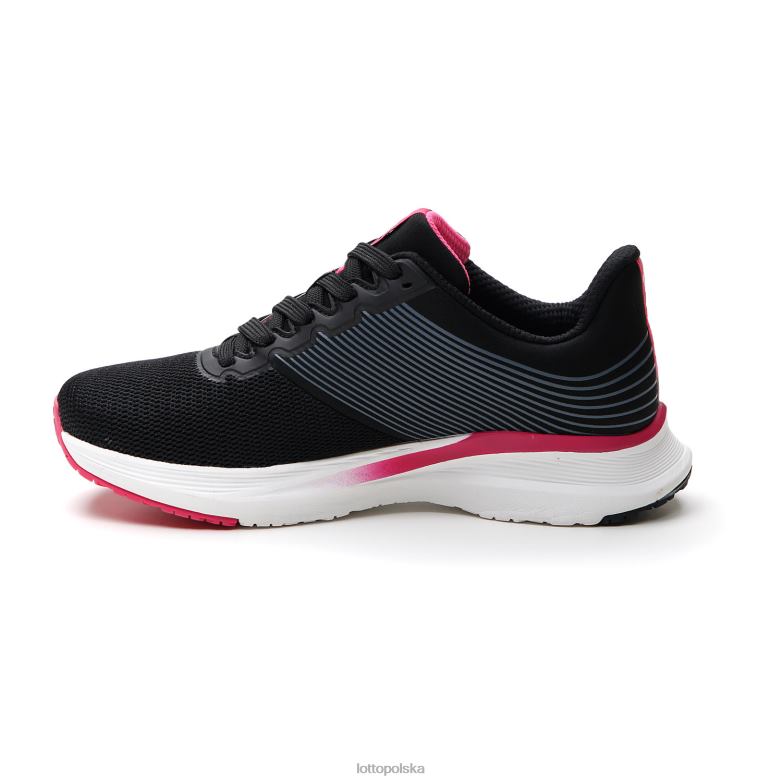 Lotto Polska Buty - Lotto kobieta cały czarny/grawitacyjny tytan speedevo 700 w buty R4DBZ792