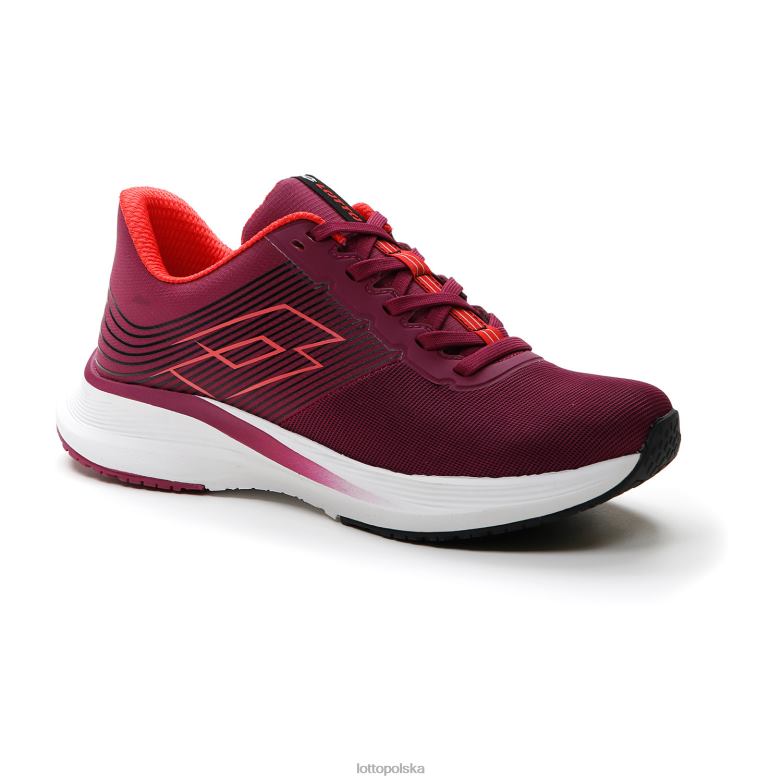 Lotto Polska Buty - Lotto kobieta fioletowy 228/czerwony fluo/cały czarny speedevo 700 ii w buty R4DBZ796
