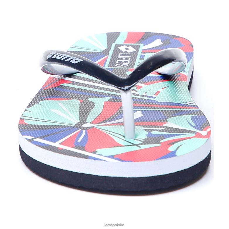 Lotto Polska - Lotto kobieta cała czarna/cała biała/zielona kapusta hiva flip w buty R4DBZ816