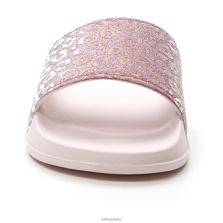 Lotto Polska - Lotto kobieta ledwo różowy zjeżdżalnia lampartowa gaya w buty R4DBZ811
