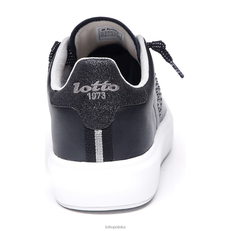 Lotto Polska Buty - Lotto kobieta cały czarny/grawitacyjny tytan wrażenia lth w buty R4DBZ709