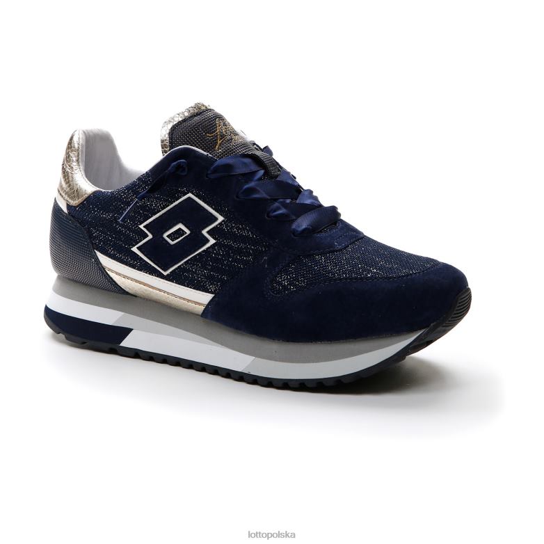 Lotto Polska Buty - Lotto kobieta lekkoatletyka dżins na koturnie w buty R4DBZ704