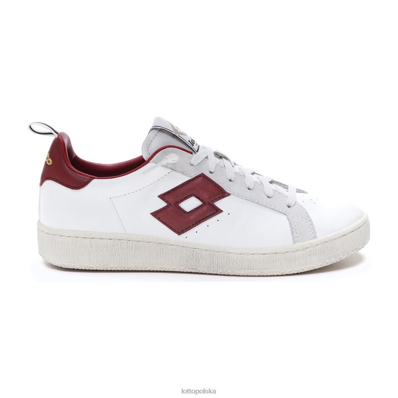 Lotto Polska Buty - Lotto kobieta śnieżnobiały/suszony pomidor autograf w buty R4DBZ707