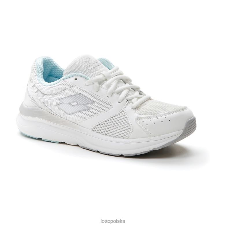 Lotto Polska - Lotto kobieta biały/srebrny metal 2 speedride 600 xi w buty R4DBZ803