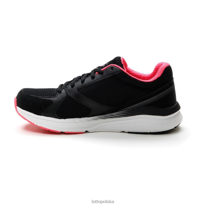 Lotto Polska - Lotto kobieta cały czarny/grawitacyjny tytan speedride 600 xi w buty R4DBZ802