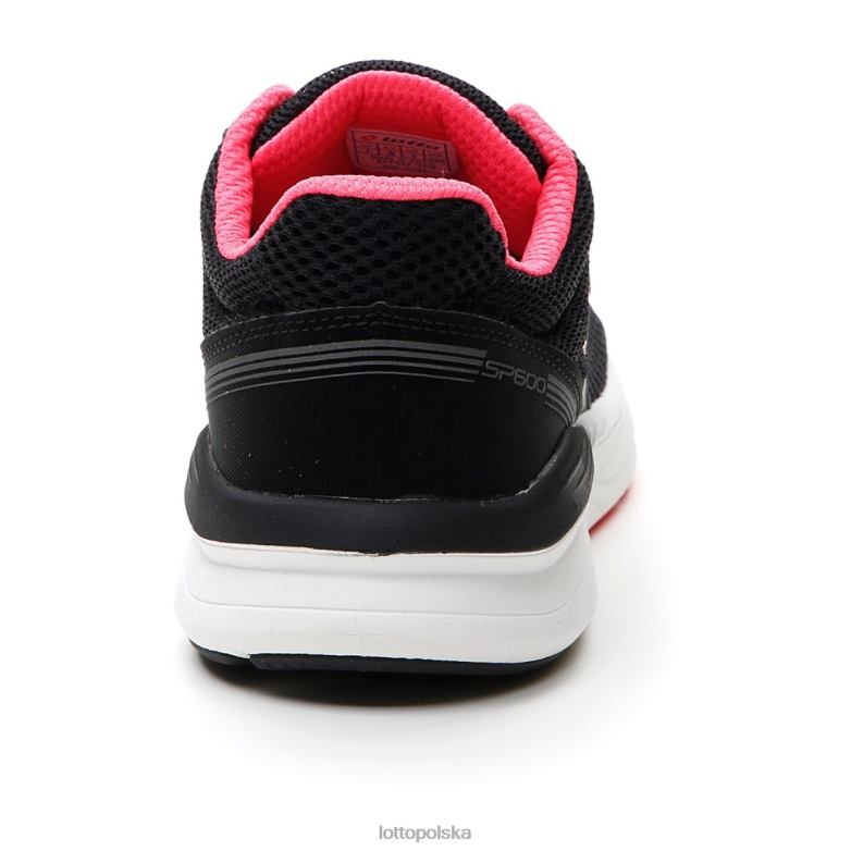 Lotto Polska - Lotto kobieta cały czarny/grawitacyjny tytan speedride 600 xi w buty R4DBZ802