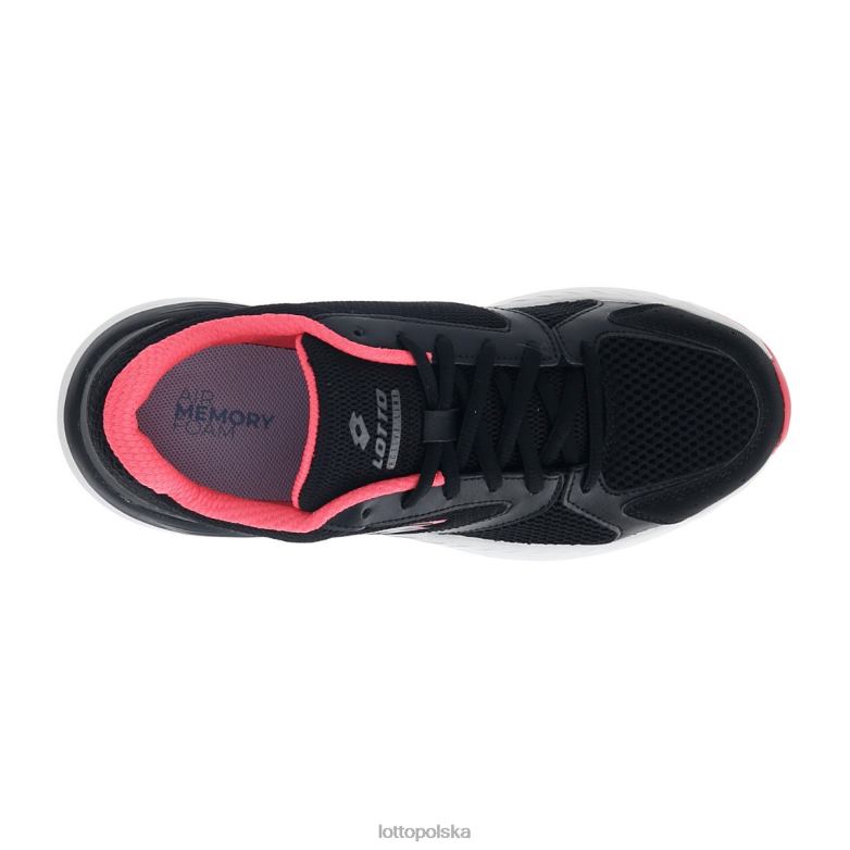 Lotto Polska - Lotto kobieta cały czarny/grawitacyjny tytan speedride 600 xi w buty R4DBZ802