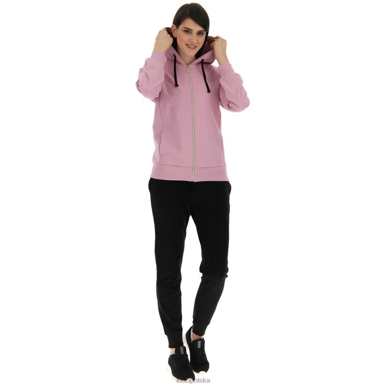 Lotto Polska - Lotto kobieta różowy lawendowy/cały czarny garnitur miata w vi strój R4DBZ945