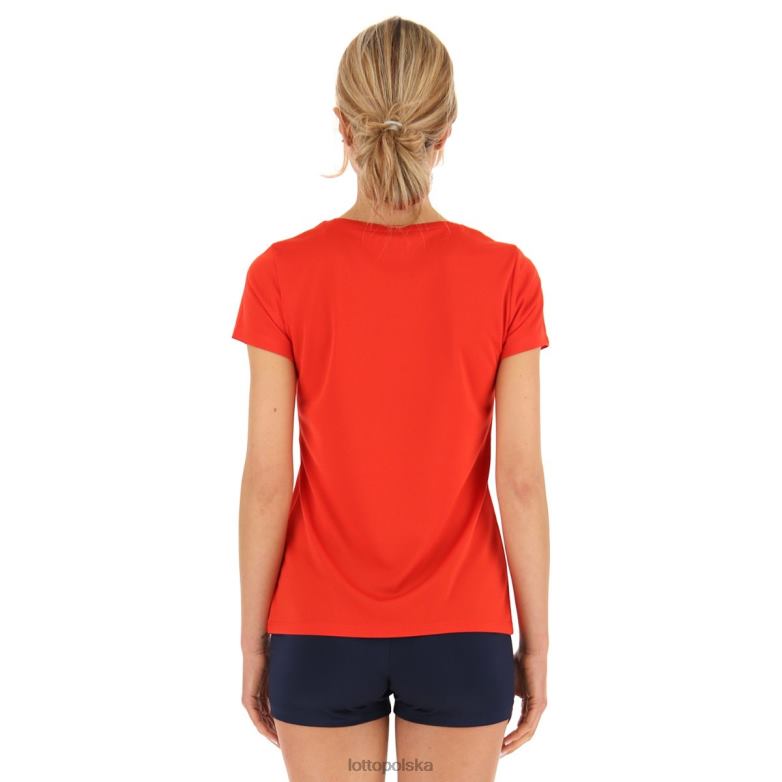 Lotto Polska - Lotto kobieta lekkoatletyka yalla habibi jabeur w czerwonej koszulce strój R4DBZ878