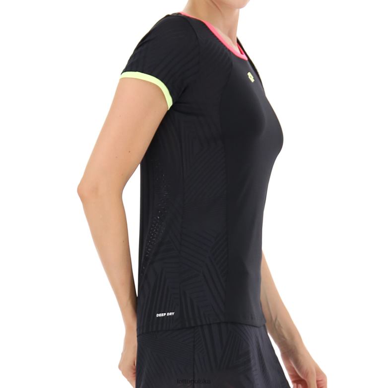 Lotto Polska - Lotto kobieta wszystko czarne superrapida w v tee pl strój R4DBZ934