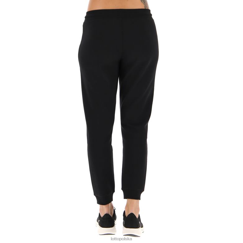 Lotto Polska - Lotto kobieta wszystko czarne inteligentne spodnie strój R4DBZ867